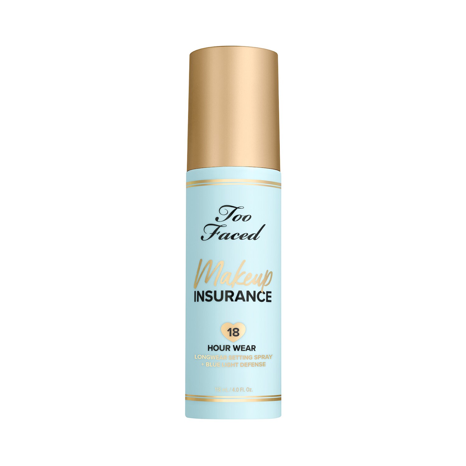 MAKEUP INSURANCE LONGWEAR SETTING SPRAY + BLUE LIGHT DEFENSE (FIJADOR DE MAQUILLAJE EN SPRAY)